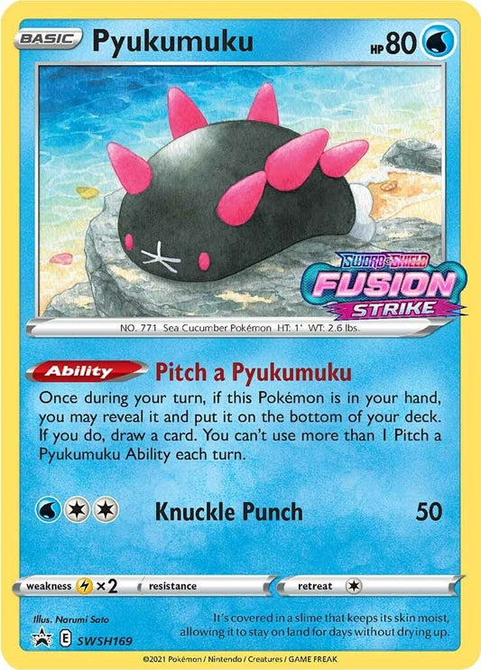 Image for Pyukumuku - SWSH169 (Prerelease) (SWSH169) - Pokemon