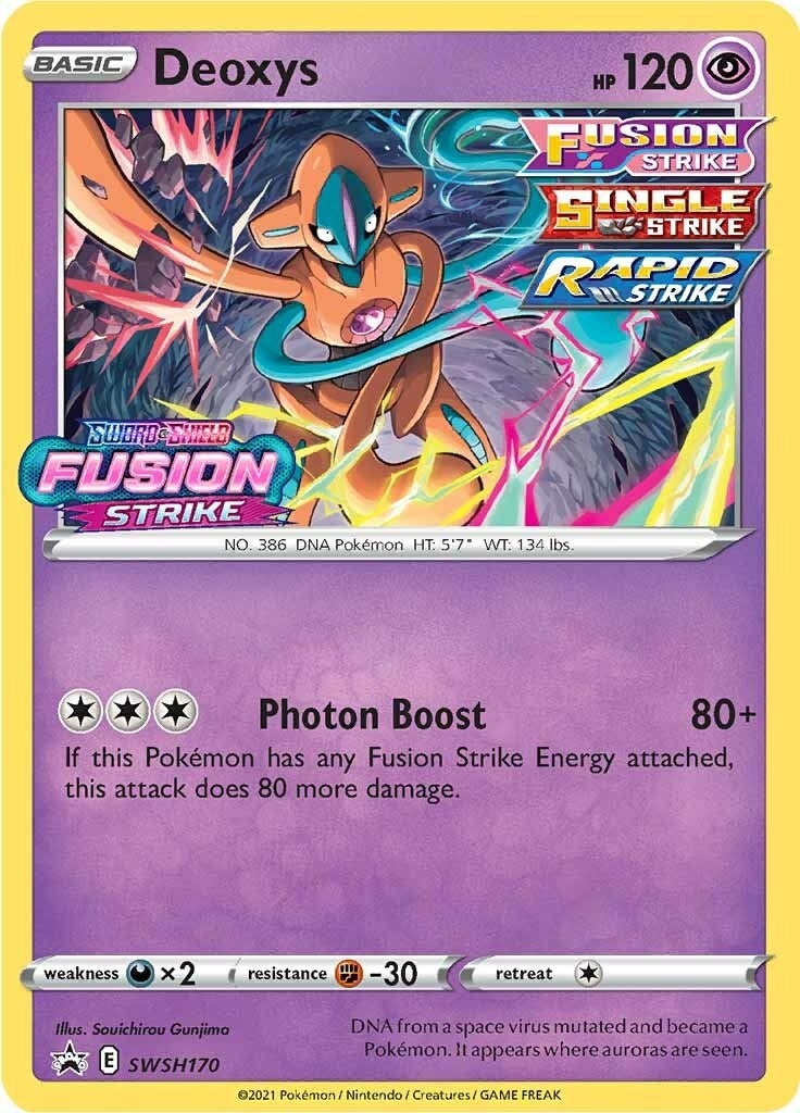Image for Deoxys - SWSH170 (Prerelease) (SWSH170) - Pokemon
