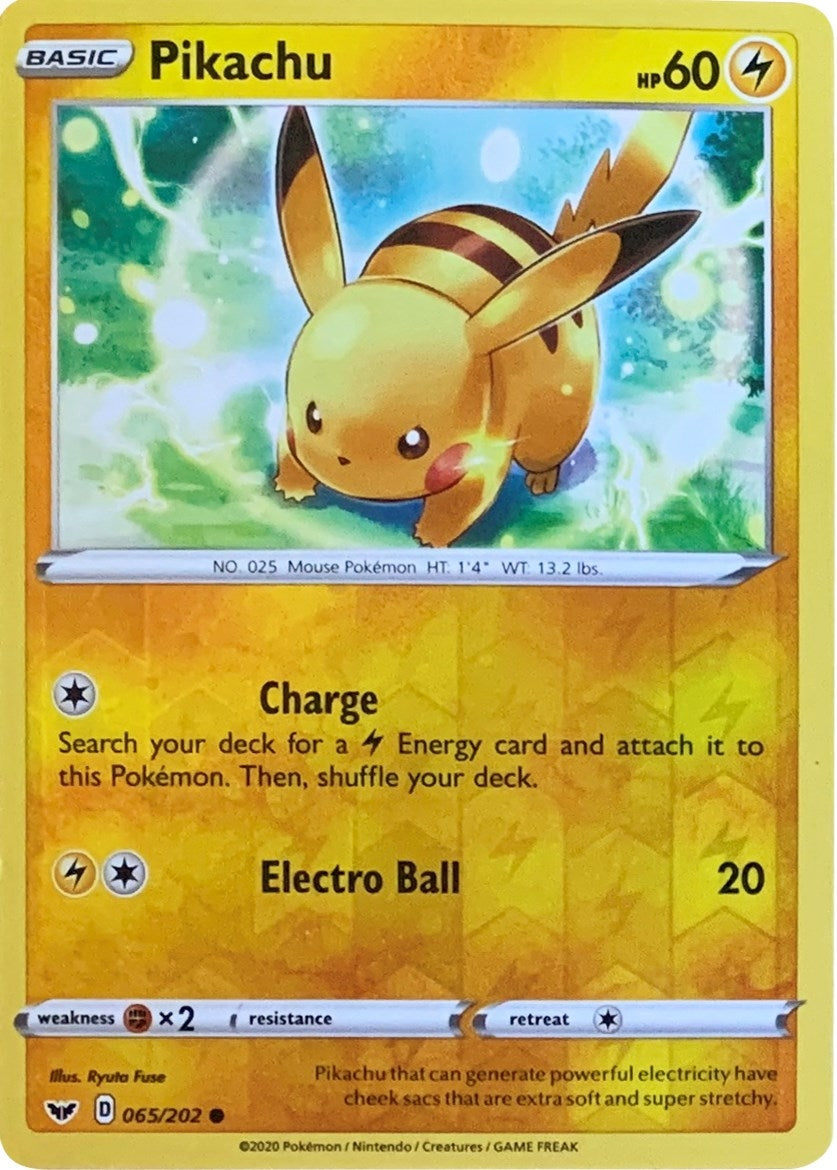 Image for Pikachu - 065/202 (Reverse Cosmos Holo) (065/202) - Pokemon