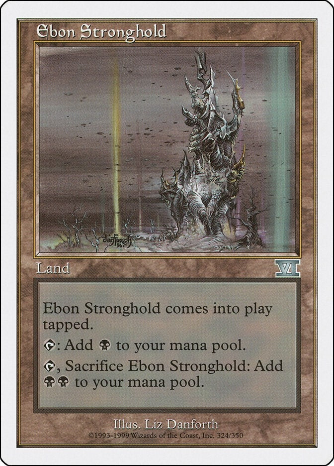 Image for Ebon Stronghold (324) - Magic: The Gathering