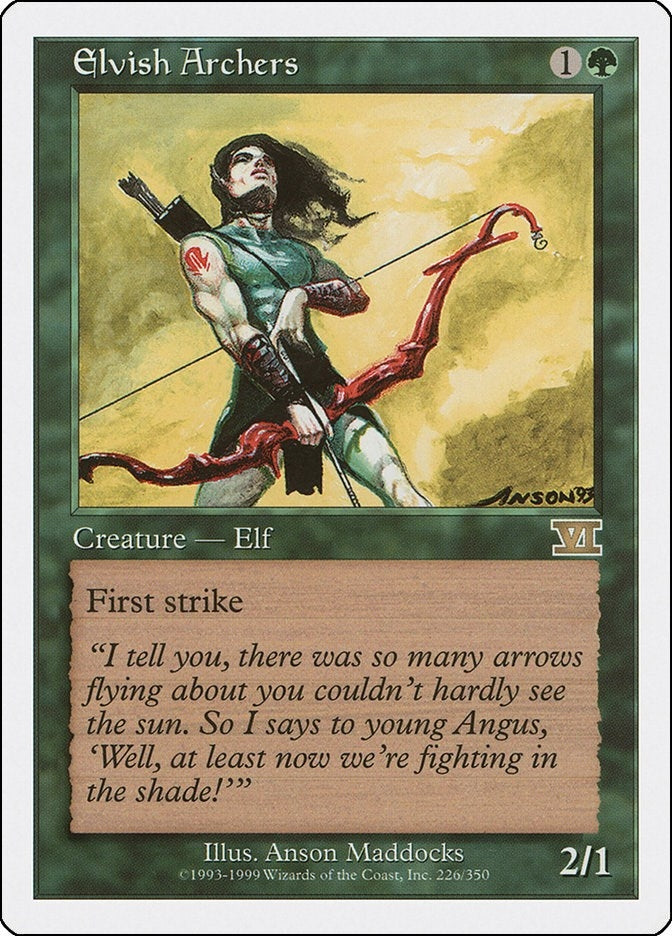 Image for Elvish Archers (226) - Magic: The Gathering