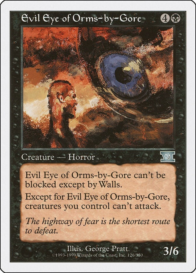 Image for Evil Eye of Orms-by-Gore (126) - Magic: The Gathering
