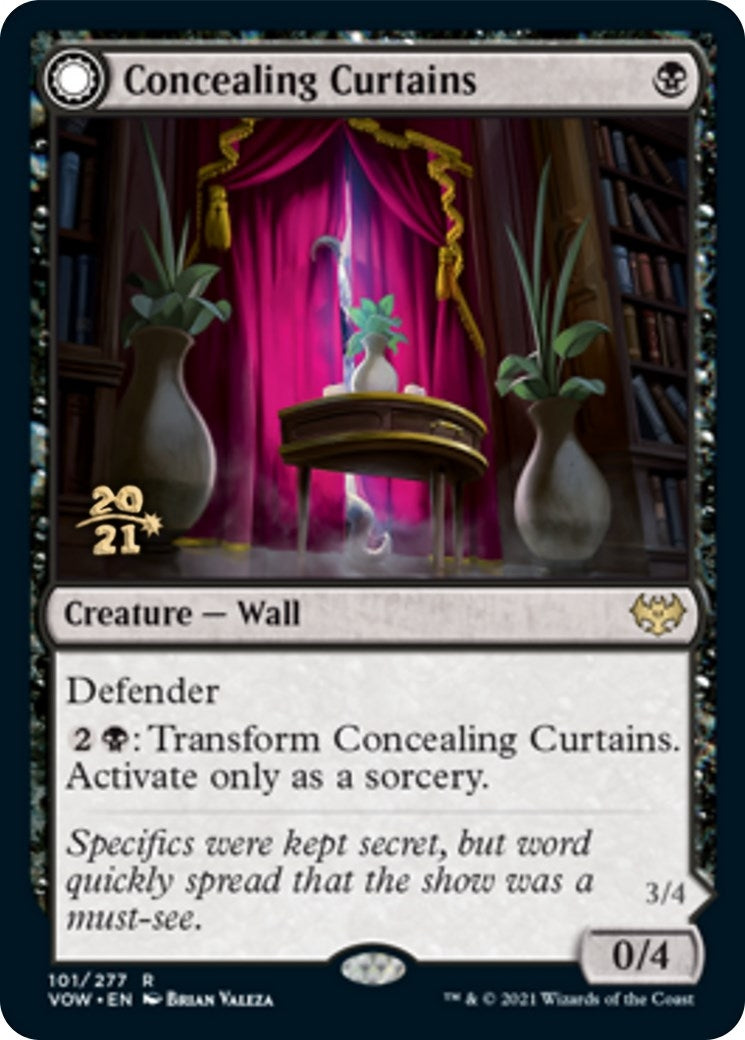 Image for Concealing Curtains (101) - Magic: The Gathering