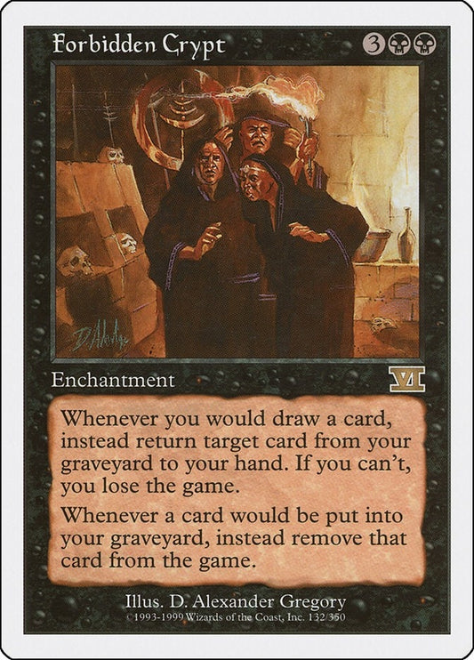 Image for Forbidden Crypt (132) - Magic: The Gathering