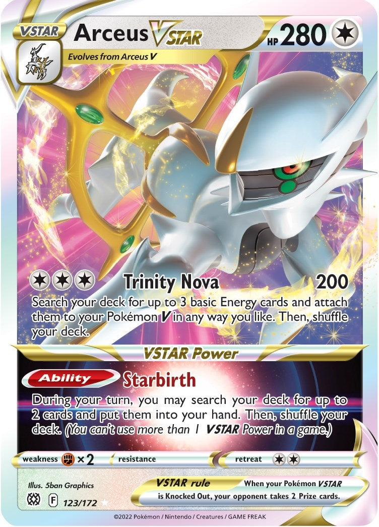 Image for Arceus VSTAR (123/172) - Pokemon