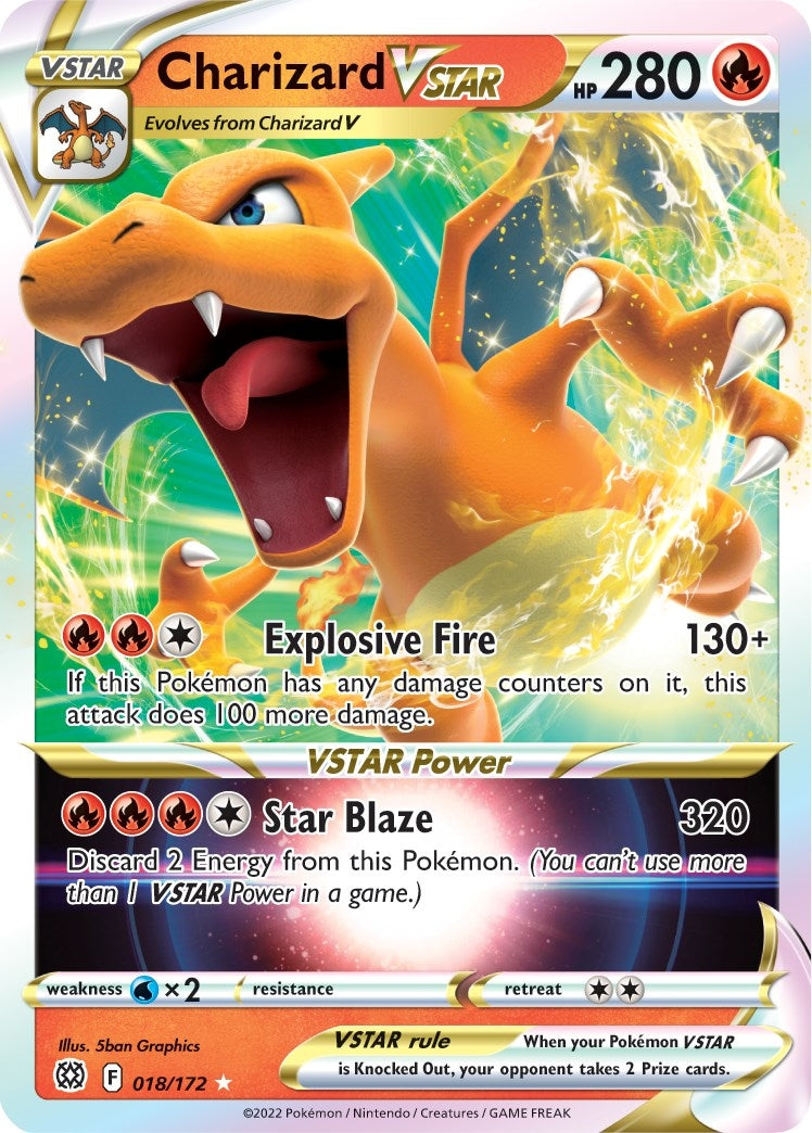 Image for Charizard VSTAR (018/172) - Pokemon