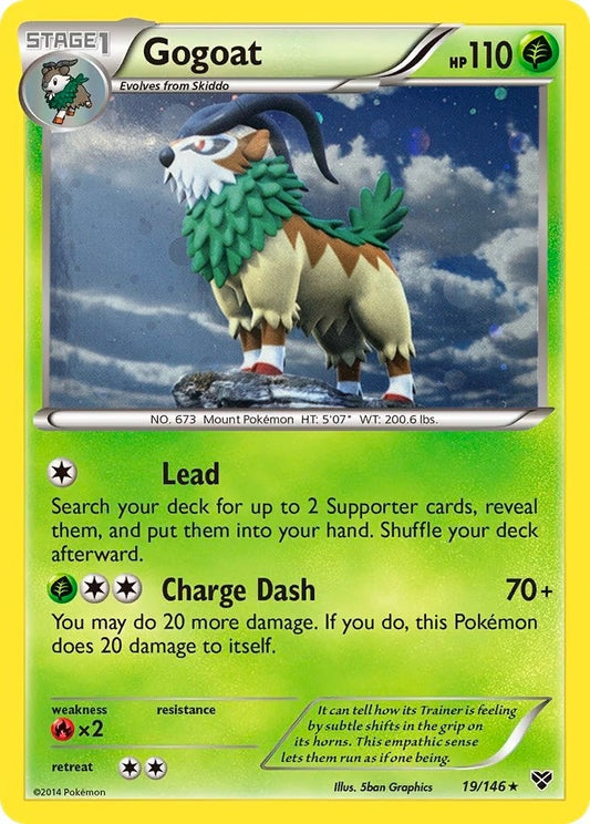 Image for Gogoat - 19/146 (Cosmos Holo) (019/146) - Pokemon