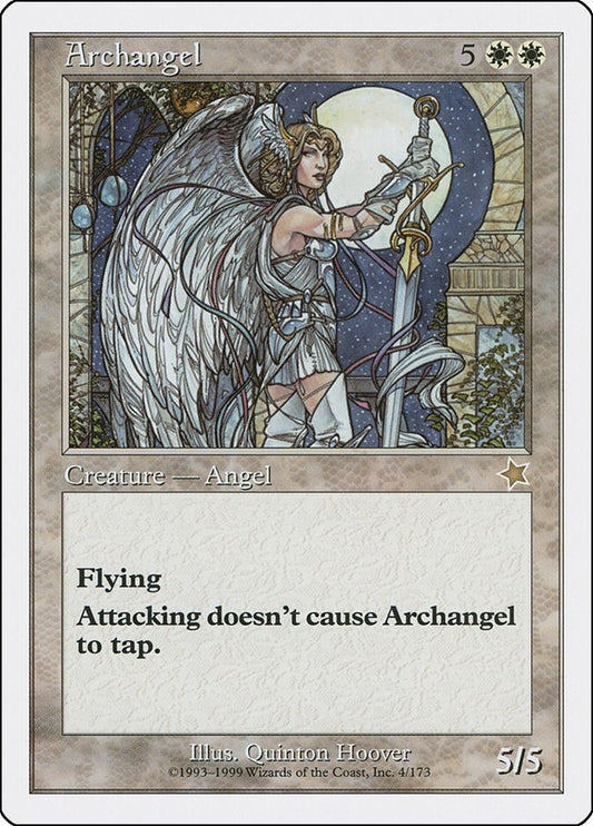 Image for Archangel (4) - Magic: The Gathering
