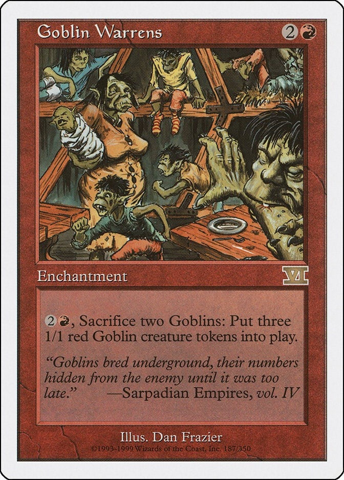 Image for Goblin Warrens (187) - Magic: The Gathering