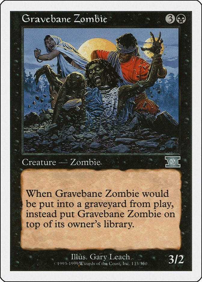 Image for Gravebane Zombie (133) - Magic: The Gathering