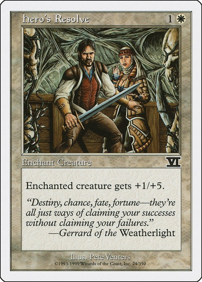 Image for Hero's Resolve (24) - Magic: The Gathering