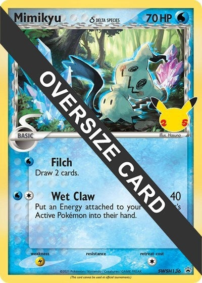 Image for Mimikyu (Delta Species) - SWSH136 (SWSH136) - Pokemon
