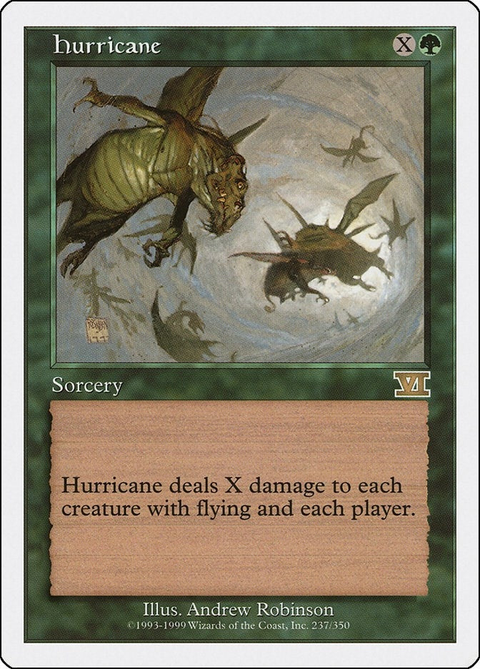 Image for Hurricane (237) - Magic: The Gathering
