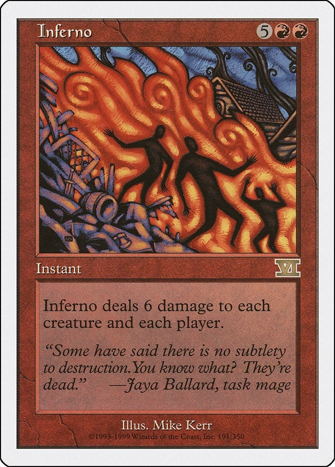 Image for Inferno (191) - Magic: The Gathering