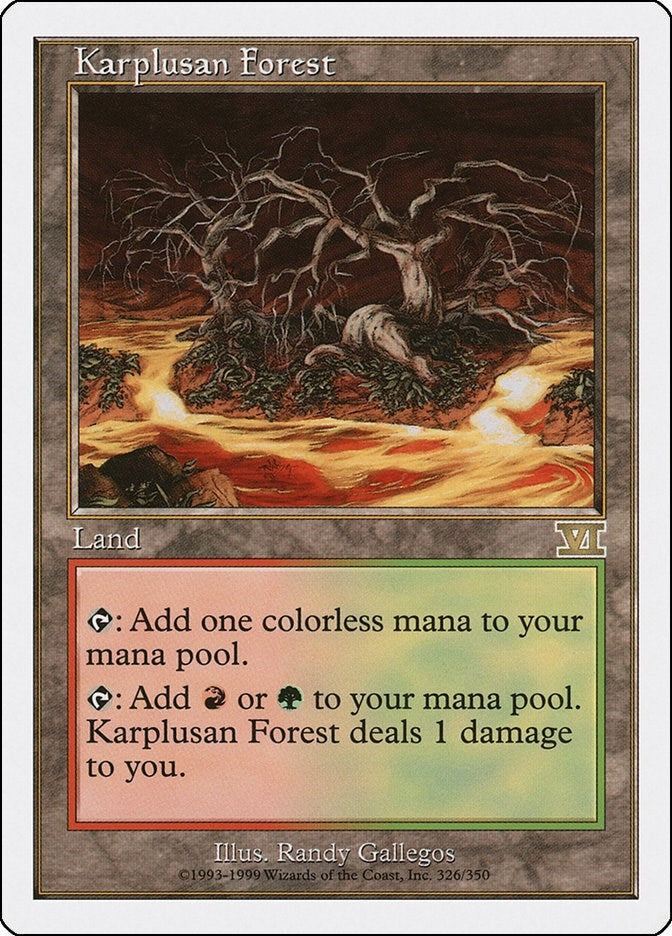 Image for Karplusan Forest (326) - Magic: The Gathering