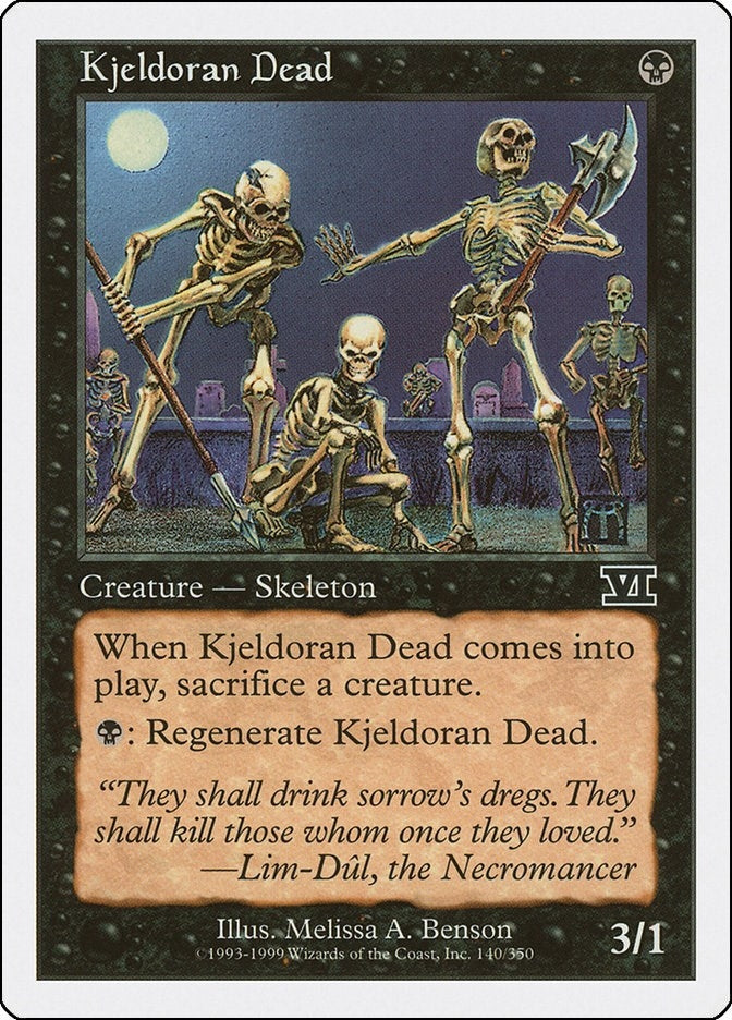 Image for Kjeldoran Dead (140) - Magic: The Gathering