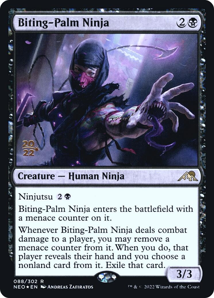 Image for Biting-Palm Ninja (88) - Magic: The Gathering