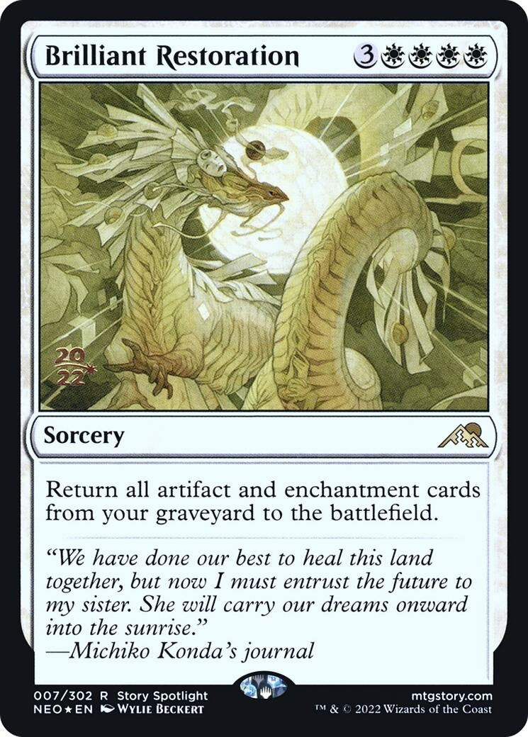 Image for Brilliant Restoration (7) - Magic: The Gathering