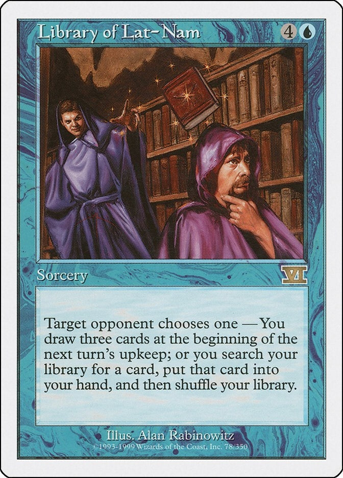 Image for Library of Lat-Nam (78) - Magic: The Gathering