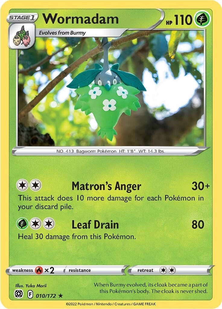 Image for Wormadam (10) (010/172) - Pokemon
