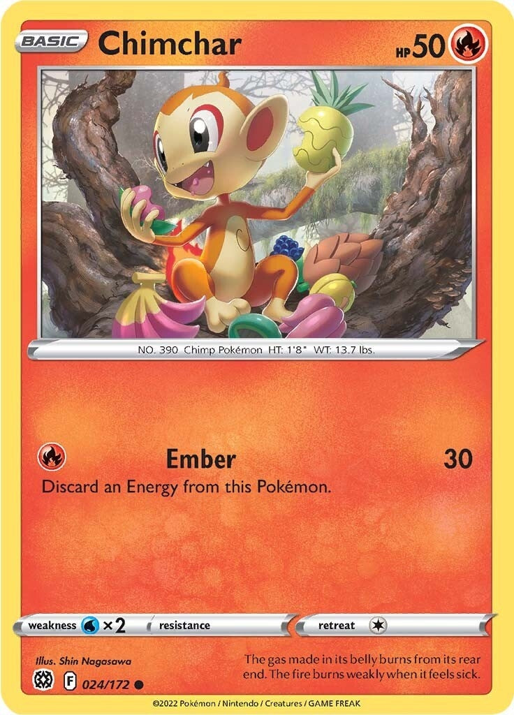 Image for Chimchar (024/172) - Pokemon