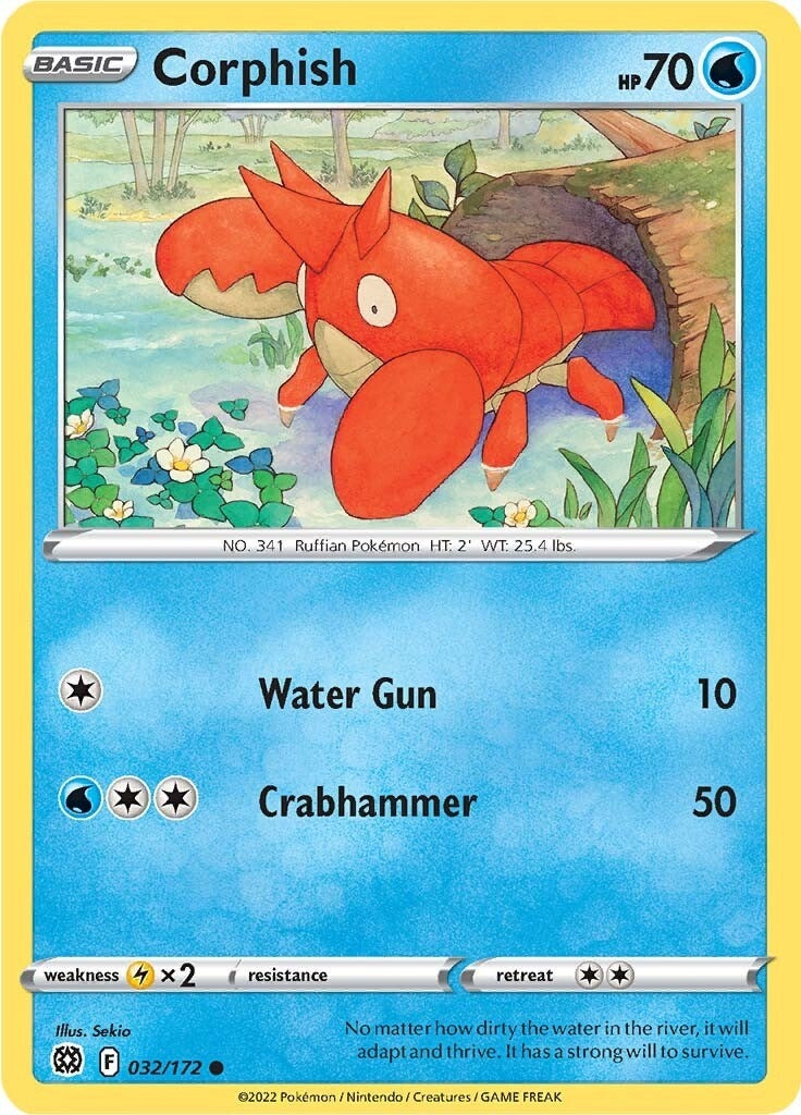 Image for Corphish (032/172) - Pokemon