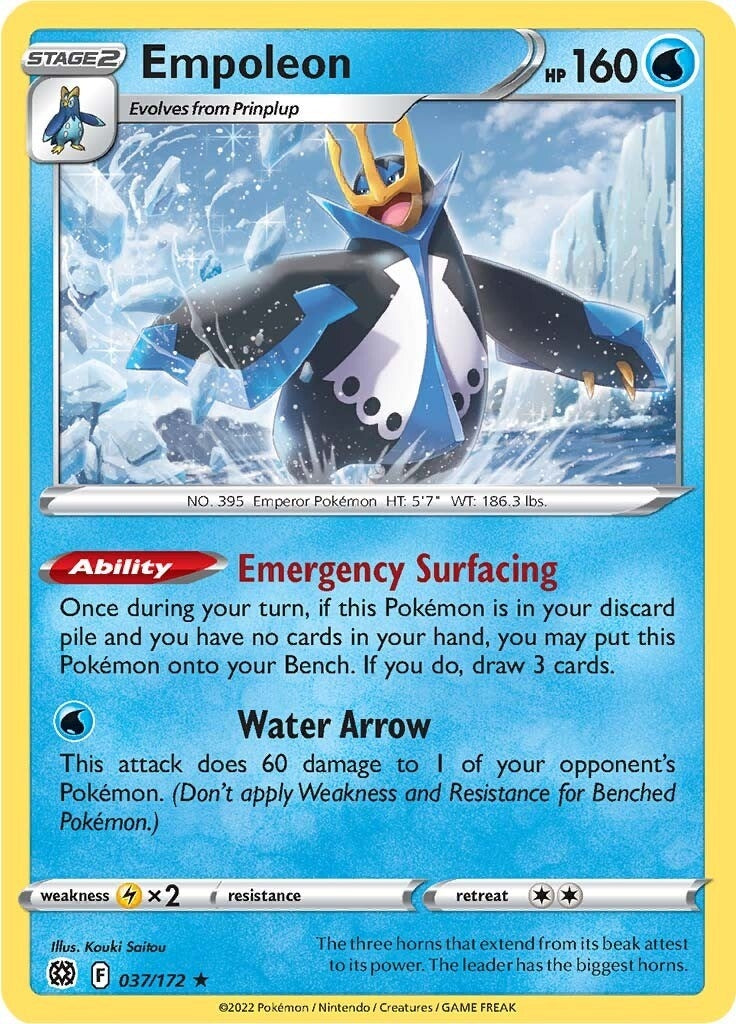 Image for Empoleon (037/172) - Pokemon