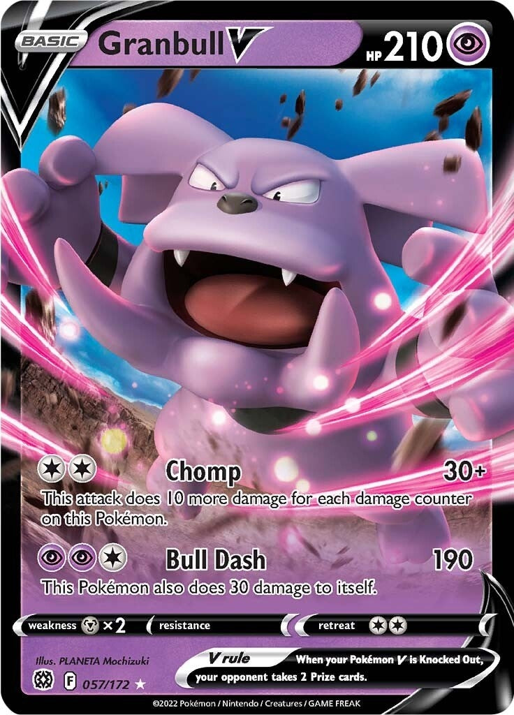 Image for Granbull V (057/172) - Pokemon
