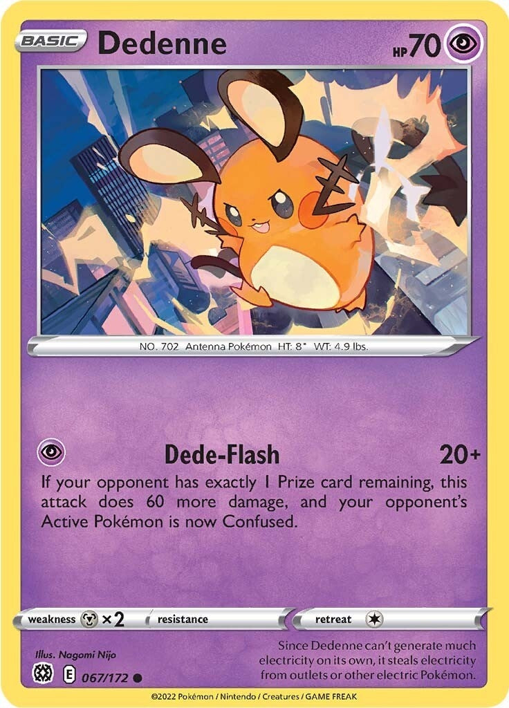 Image for Dedenne (067/172) - Pokemon