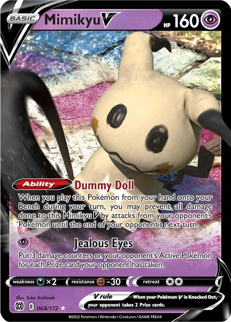 Image for Mimikyu V (068/172) - Pokemon
