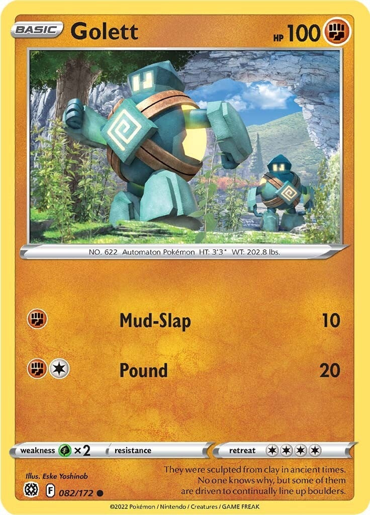 Image for Golett (082/172) - Pokemon