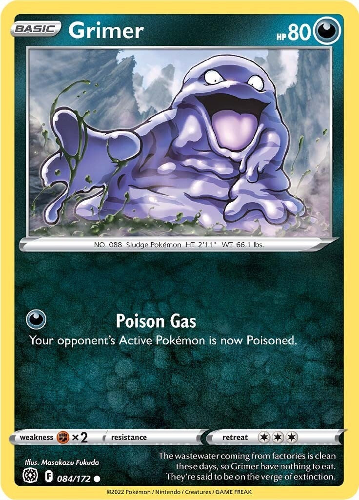 Image for Grimer (084/172) - Pokemon