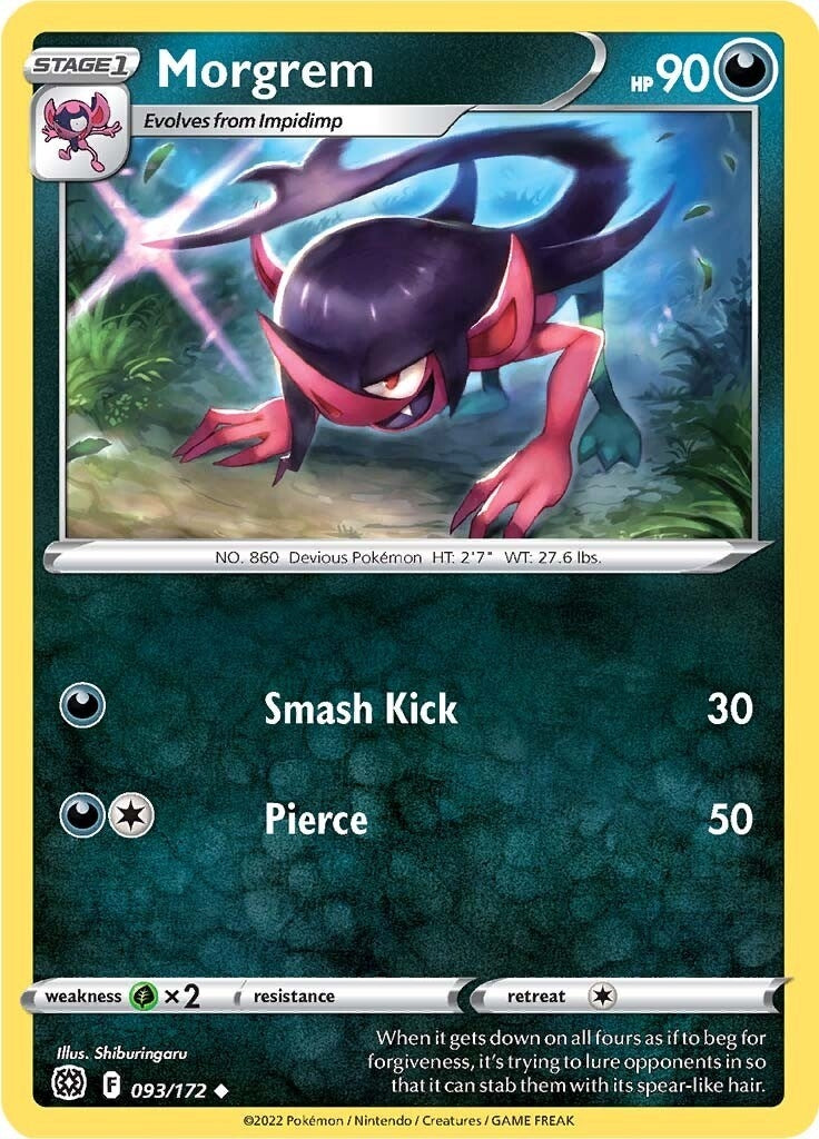 Image for Morgrem (093/172) - Pokemon