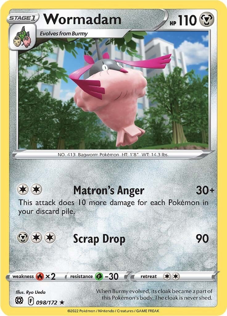 Image for Wormadam (98) (098/172) - Pokemon