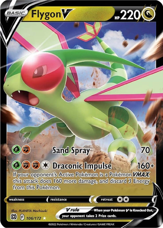 Image for Flygon V (106/172) - Pokemon
