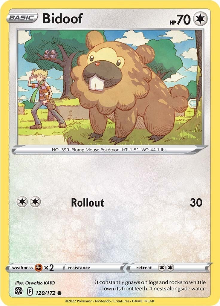 Image for Bidoof (120/172) - Pokemon