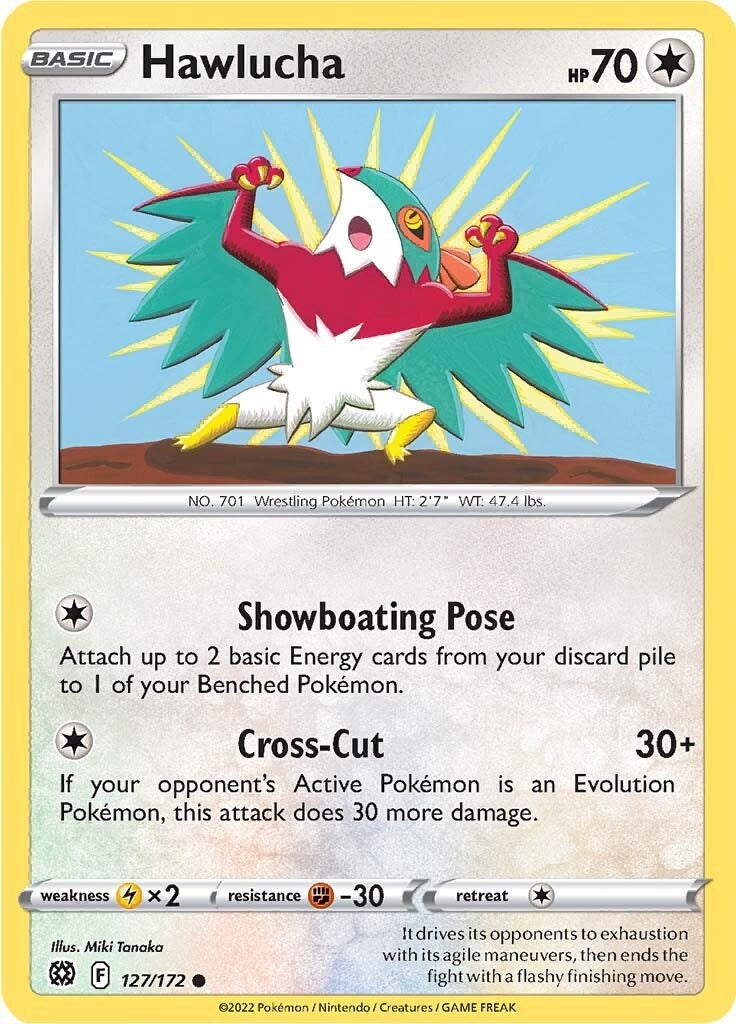 Image for Hawlucha (127/172) - Pokemon