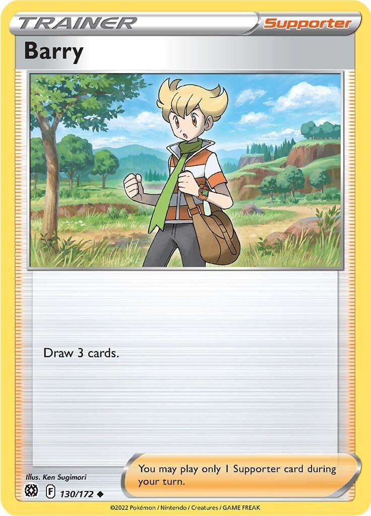 Image for Barry (130/172) - Pokemon