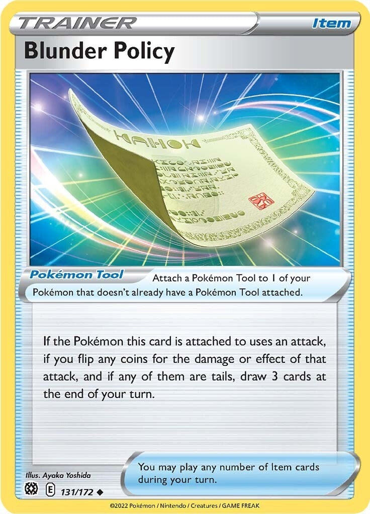 Image for Blunder Policy (131/172) - Pokemon
