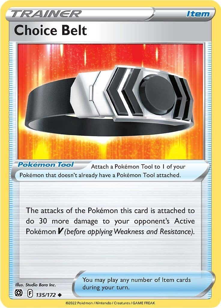 Image for Choice Belt (135/172) - Pokemon
