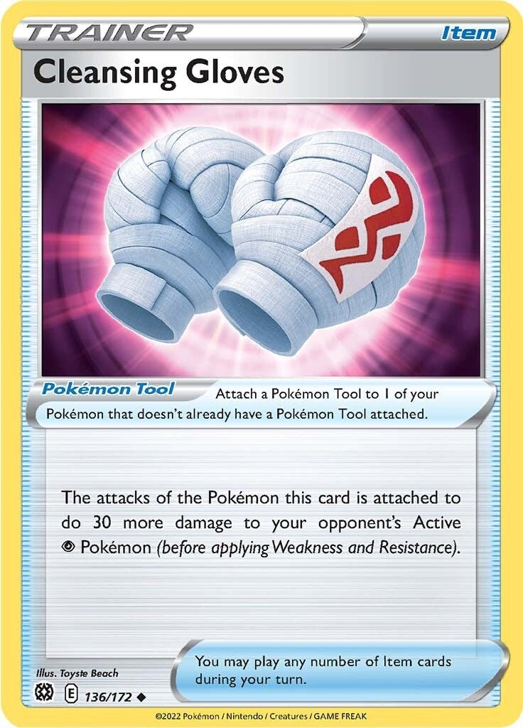 Image for Cleansing Gloves (136/172) - Pokemon