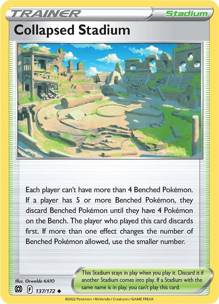 Image for Collapsed Stadium (137/172) - Pokemon
