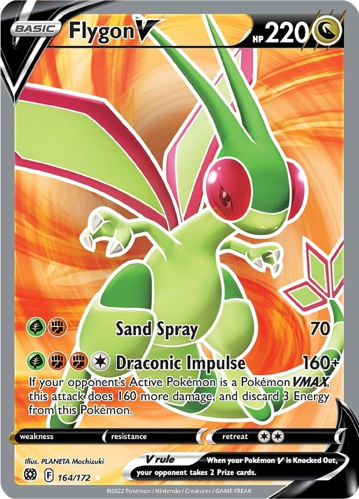 Image for Flygon V (Full Art) (164/172) - Pokemon