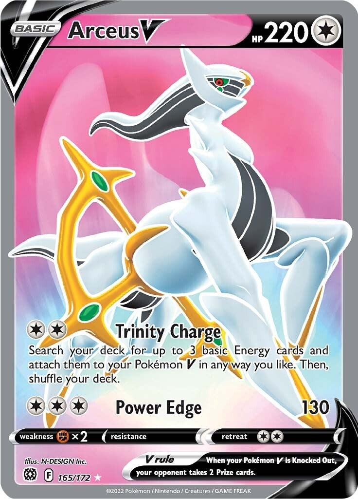 Arceus V (Full Art) (165/172)