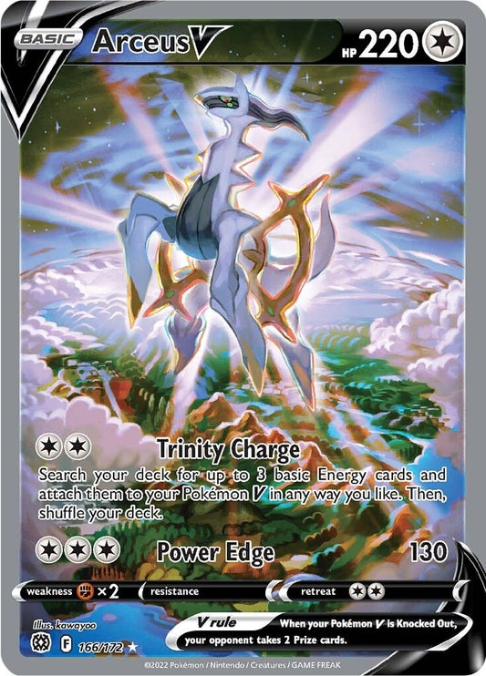 Arceus V (Alternate Full Art) (166/172)