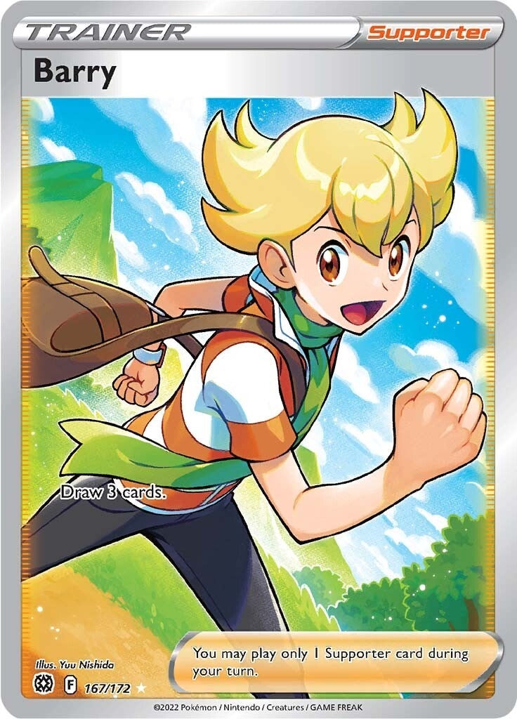 Image for Barry (Full Art) (167/172) - Pokemon