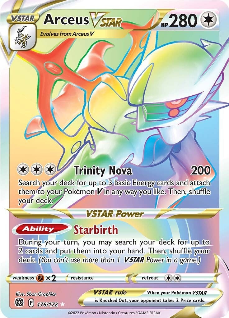 Arceus VSTAR (Secret) (176) (176/172)