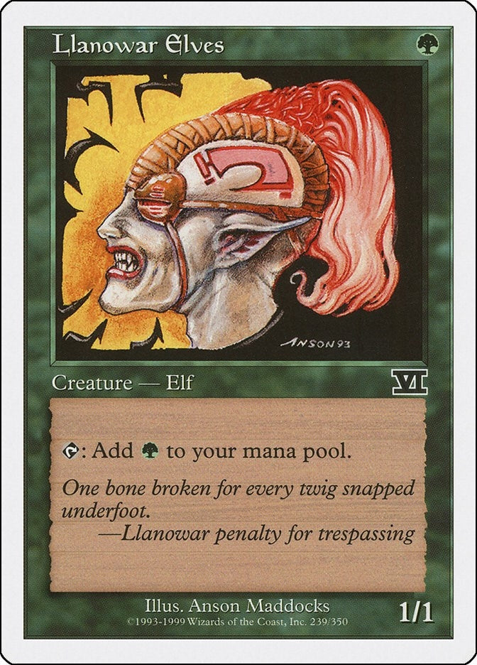Image for Llanowar Elves (239) - Magic: The Gathering