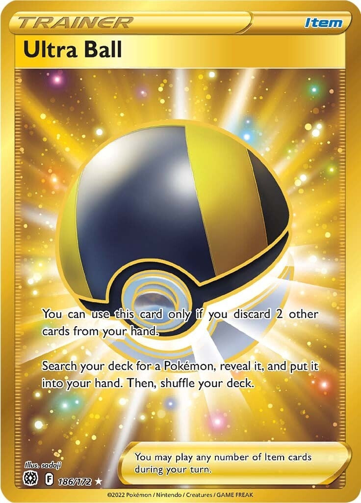 Image for Ultra Ball (Secret) (186/172) - Pokemon