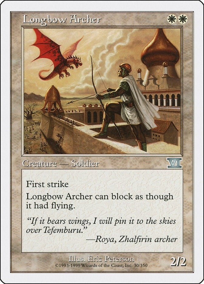 Image for Longbow Archer (30) - Magic: The Gathering